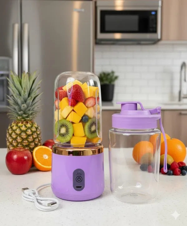 Portable USB Rechargeable Juicer Blender Bottle