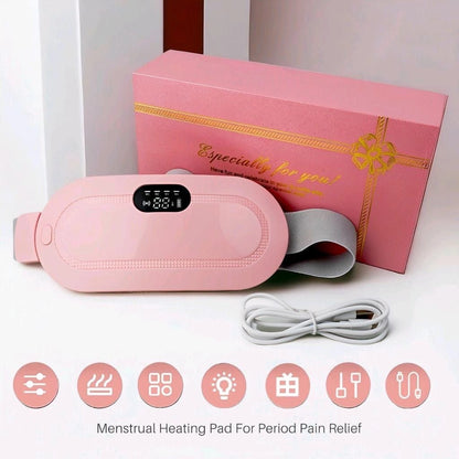 Portable Cordless Heating Pad, Electric Waist Belt Device