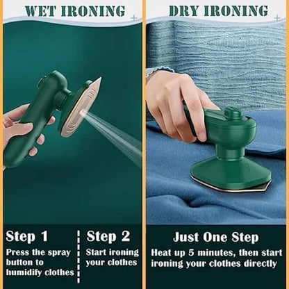 Portable Mini Steam Iron for Clothes,