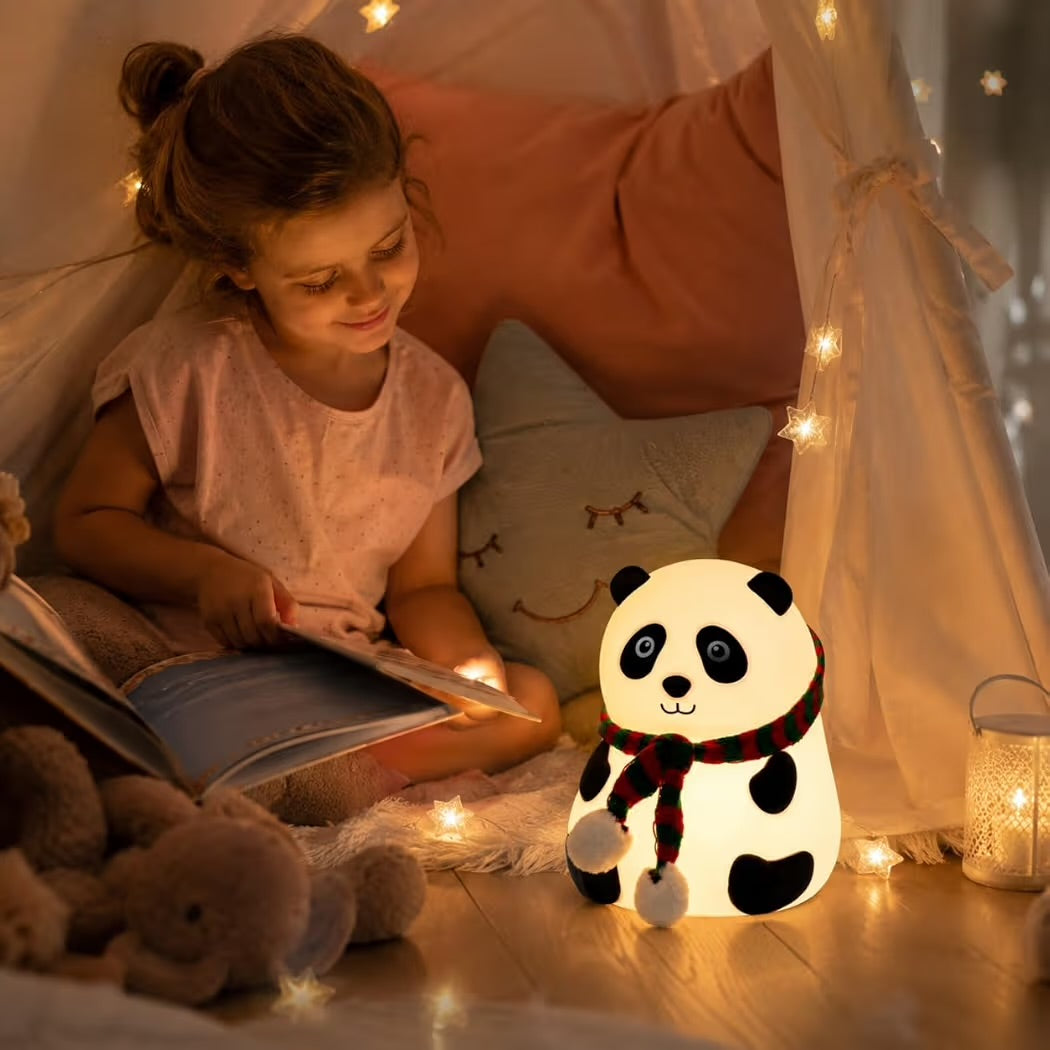Rechargeable Silicone Panda Night Light
