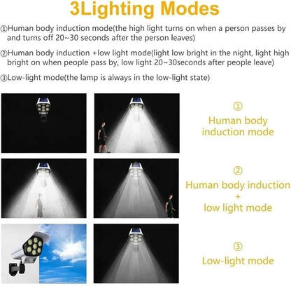 1Pcs Solar Waterproof Wireless Flood Light